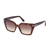 Tom Ford Winona FT 1030 Solglasögon Brown, Dam