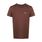 Balmain T-Shirts Brown, Herr