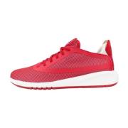 Geox Stiliga Aerantis C Sneakers Red, Dam
