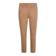 Part Two Casual Fit Sepia Tint Byxor Brown, Dam