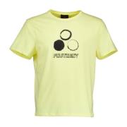 Peuterey Gula T-shirts Yellow, Herr