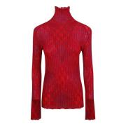 Burberry P.w93 E302.89 Sweaters Red, Dam