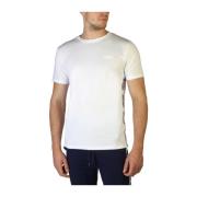 Moschino Herr Logo Bomull T-Shirt White, Herr