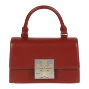 Tory Burch Colorblock Mini Top-Handle Väska Red, Dam