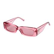 Linda Farrow THE Attico Attico 16 Mini Marfa Solglasögon Pink, Dam