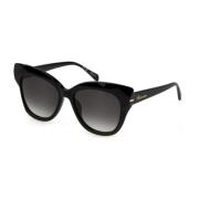 Blumarine Stiliga solglasögon Black, Unisex