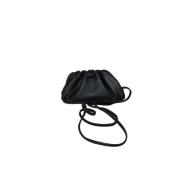 Bottega Veneta Vintage Pre-owned Laeder crossbodyvskor Black, Dam