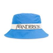 JW Anderson Hatt med logotyp Blue, Dam