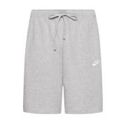 Nike Grå Unisex Kontrast Logo Shorts Gray, Herr