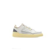 Balmain Stilren Sneaker för Män White, Herr