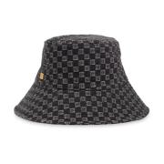 Balmain Bucket-hatt med monogram Black, Herr