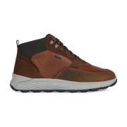 Geox Cognac 4x4 ABX Booties Brown, Herr