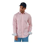 Vicomte A. Bomullsskjorta - Klassisk Stil Pink, Herr