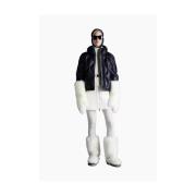 Moncler Klisk Kort Dunjacka Black, Dam