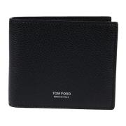 Tom Ford T Line Classic Bifold Wallet Black, Herr