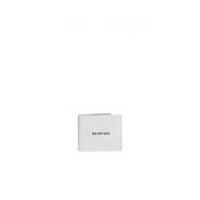 Balenciaga Vit Läderplånbok med Logotryck White, Herr