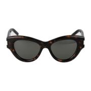 Saint Laurent Stiliga solglasögon SL 506 Brown, Dam