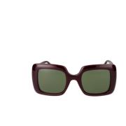 Gucci Snygga solglasögon Gg0896S Green, Dam