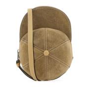 JW Anderson Beige Mocka Cap Crossbody Väska Beige, Herr