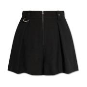 IRO ‘Malda’ veckade shorts Black, Dam