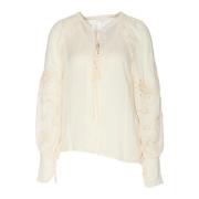 Patrizia Pepe Shirts White, Dam