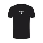 Iceberg Svart Tee med Liten Bunny Black, Herr