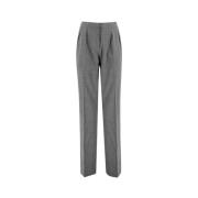 Fabiana Filippi Slim-fit Trousers Gray, Dam