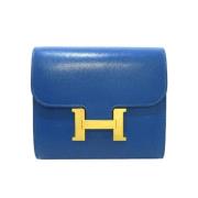 Hermès Vintage Pre-owned Läder plnbcker Blue, Dam