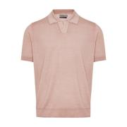 Canali Pikétröja Pink, Herr