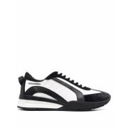 Dsquared2 Vita låga sneakers med logotryck White, Herr