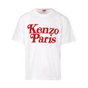 Kenzo Verdy Oversize T-Shirt White, Herr