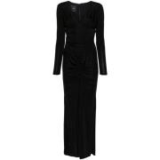 Pinko Svarta klänningar med 3,5 cm klack Black, Dam