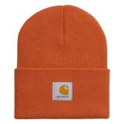Carhartt Wip Akryl Watch Hat i Brick Orange, Unisex