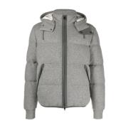 Ermenegildo Zegna Lyxig Dunjacka Gray, Herr