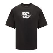 Dolce & Gabbana Stilren Crew Neck T-shirt Black, Herr