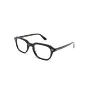 Moscot Svart Optisk Båge, mångsidig och stilren Black, Unisex