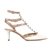 Valentino Garavani Vita Pumps för Kvinnor White, Dam