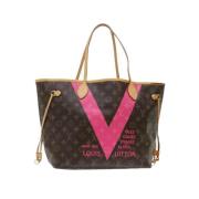 Louis Vuitton Vintage Pre-owned Canvas louis-vuitton-vskor Brown, Dam