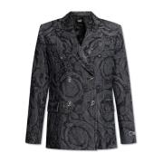 Versace Barocco blazer Gray, Dam