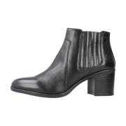 Geox Heeled Boots Black, Dam