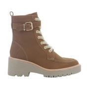 Regarde Le Ciel Ankle Boots Brown, Dam