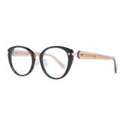 Swarovski Bruna Cat Eye Optiska Glasögon för Kvinnor Brown, Dam