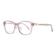 Swarovski Rosa Fyrkantiga Plastiska Optiska Glasögon för Kvinnor Pink,...