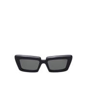 Retrosuperfuture Krokodil solglasögon med innovativ design Black, Dam