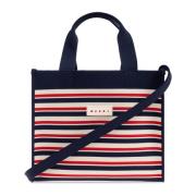 Marni Shopper väska med logotyp Multicolor, Dam