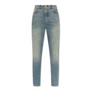 Balmain Jeans med vintageeffekt Blue, Dam