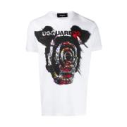 Dsquared2 Kortärmad T-shirt White, Herr