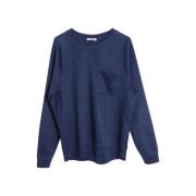 Acne Studios Pre-owned Pre-owned Polyester toppar Blue, Dam