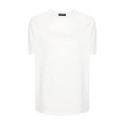 Fabiana Filippi Vita Bomull Jersey T-shirts och Polos White, Dam