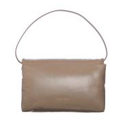 Marni Prisma Axelväska Beige, Dam